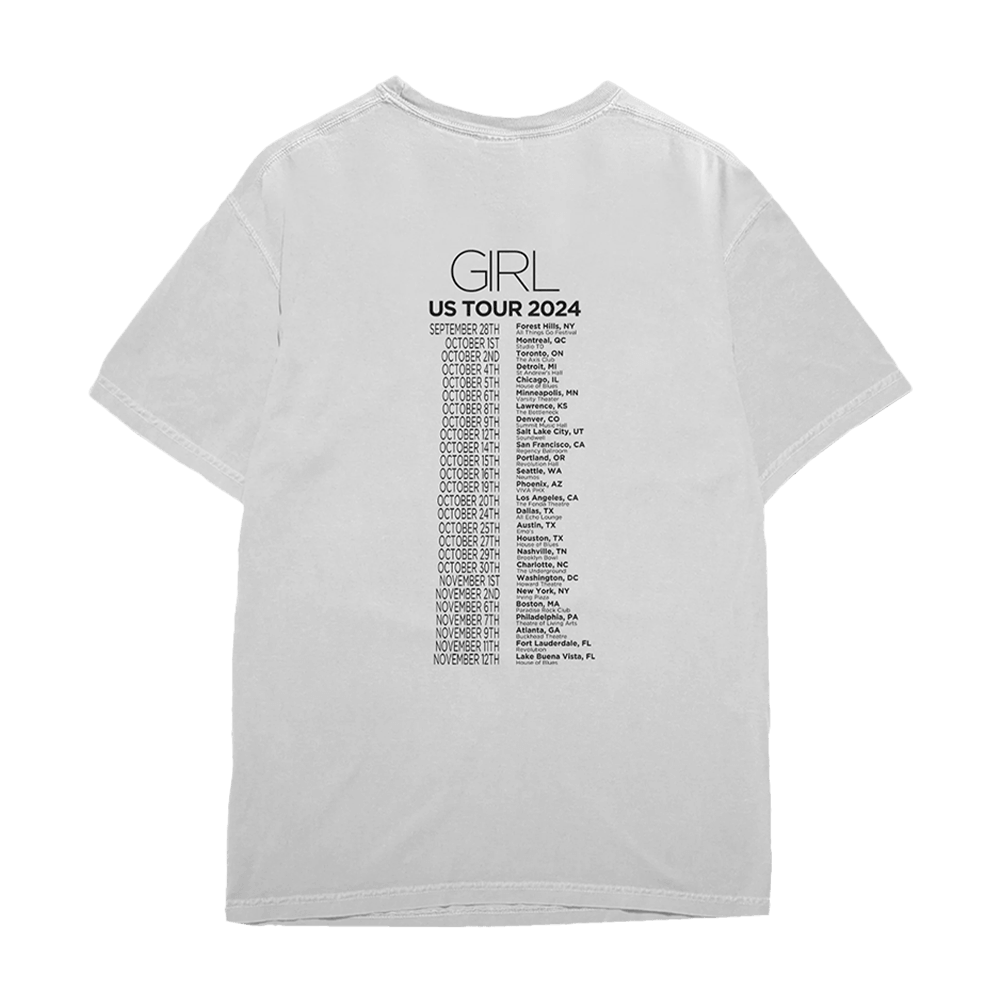 Girl 2024 Tour Tee - White