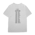 Girl 2024 Tour Tee - White