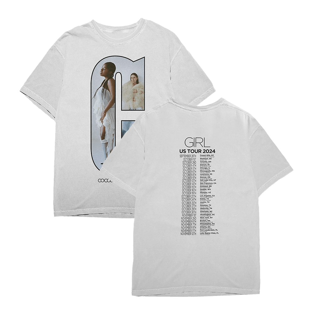 Girl 2024 Tour Tee - White